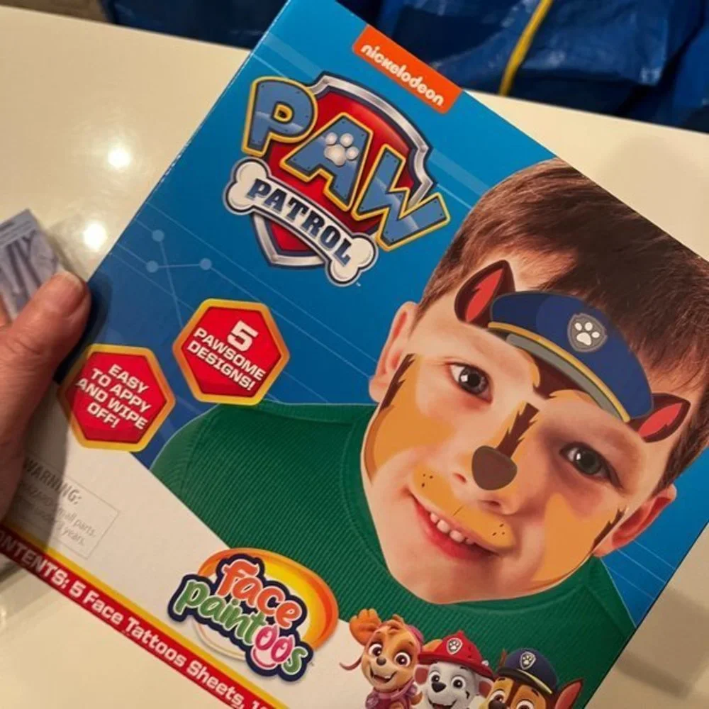 Frozen and Paw‎ Patrol Face Face Tattoos / New